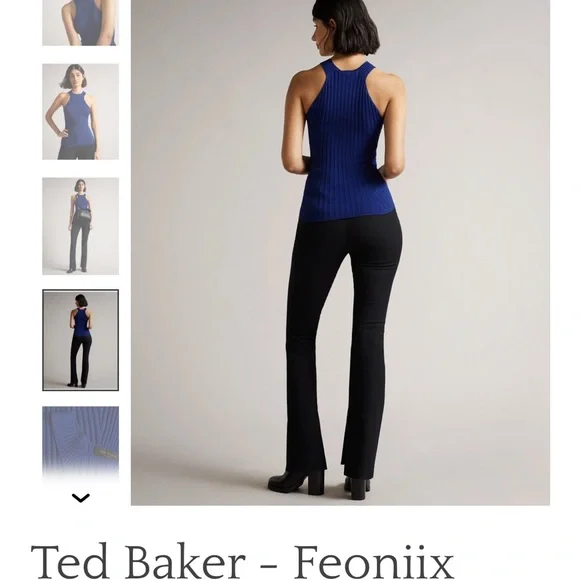 Ted Baker Rib Knit Top - Picture 6 of 6